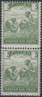 ** 1916 Arató 5f Pár KeretbÅ‘l Kilógó értékszámok - Andere & Zonder Classificatie