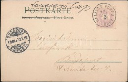 1899 Litho Képeslap 'BALATON-FÜRED / FÜRDÅ' - Other & Unclassified
