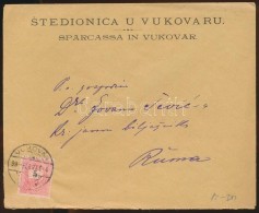 1899 5kr Levélen 'V(U)KOVÁR' - Other & Unclassified