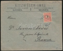 1899 5kr Levélen 'UJVIDÉ(K)' - Other & Unclassified