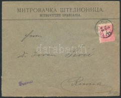 1899 5kr Levélen 'MITROVICA' - Other & Unclassified