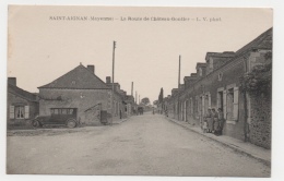 53 MAYENNE - SAINT AIGNAN La Route De Château-Gontier (voir Descriptif) - Saint Aignan Sur Roe