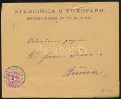 1899 5kr Levélen 'VUKOVÁR' - Other & Unclassified