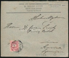 1899 5kr Levélen 'NAGYKIKINDA C' - 'RUMA' - Other & Unclassified