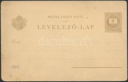 1896 Millenniumi 2kr Díjjegyes LevelezÅ‘lap - Sonstige & Ohne Zuordnung