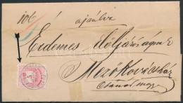 1877 3 X 5kr Ajánlott Levélen / On Registered Cover 'PETROVOSELLO BÁCS M' -... - Altri & Non Classificati