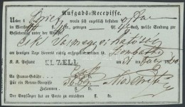 1860 Aufgabs Recepisse 'KL.ZELL' - Andere & Zonder Classificatie