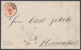 1855 3kr Levélen ,,FOGARAS' - Other & Unclassified