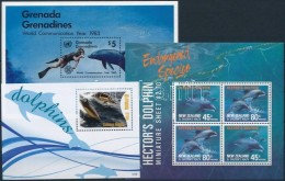 ** 1983-2012 Delfin Motívum 3 Klf Blokk - Sonstige & Ohne Zuordnung