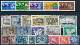 ** 1953-1989 UPU Motívum 5 Db Sor + 5 Db önálló érték - Sonstige & Ohne Zuordnung