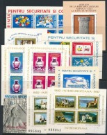 ** Románia 1973-1986 23 Db Blokk és Kisív (Mi EUR 160,-) - Sonstige & Ohne Zuordnung