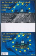 ** 2011/04 Európai Unió Tanácsának Magyar Elnöksége 4 Db-os... - Sonstige & Ohne Zuordnung