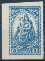 (*) 1926 Keskeny Madonna 5P Vágott Próbanyomat - Other & Unclassified