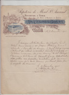 GAND - AD.VAN DEN BREEN - PAPETERIE DE MON ST AMAND - FACTURE - 1903 - Straßenhandel Und Kleingewerbe