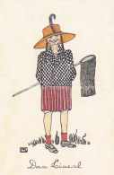 #BV1837   WOMAN WITH AN ORANGE HAT,   C.P.A. EPOCH REPRINT. - Köhler, Mela