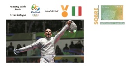 Spain 2016 - Olympic Games Rio 2016 - Gold Medal Fencing Male Hungary Cover - Other & Unclassified