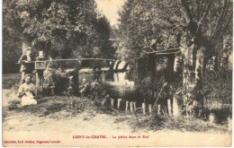 LIGNY LE CHATEL ..... LA PECHE DANS LE BIEF - Ligny Le Chatel