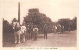 95-BOUFFEMONT- RETOUR DES CHAMPS - Bouffémont