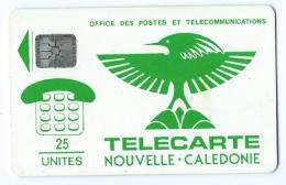 Telecarte Nouvelle Caledonie NC 1B Caguou Vert - Nueva Caledonia