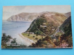 LYNMOUTH TORS And FORELAND ( A 767 ) Anno 19?? ( Zie Foto Voor Details ) !! - Lynmouth & Lynton