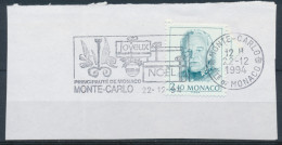 Monaco YT 1881 Obl Sur Fragment Avec Flamme - Gebruikt