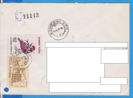 REGISTERED LETTER  ROMANIA COVER - Autres & Non Classés