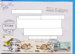 REGISTERED LETTER  ROMANIA COVER - Other & Unclassified