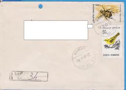 REGISTERED LETTER  ROMANIA COVER - Autres & Non Classés