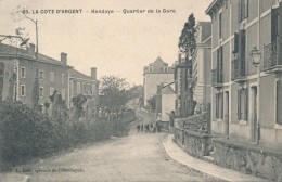 CPA 64 La Côte D'Argent HENDAYE Quartier De La Gare 1909 - Hendaye