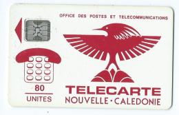 Telecarte Nouvelle Caledonie NC 2A Caguou Rouge - Nouvelle-Calédonie