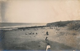 CPA 85 SION SUR L'OCEAN Carte-photo Sur La Plage - Saint Gilles Croix De Vie