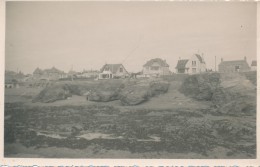 CPA 85 SION SUR L'OCEAN Carte-photo Les Villas Depuis La Plage - Saint Hilaire De Riez