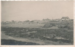 CPA 85 SION SUR L'OCEAN Carte-photo La Plage Et Les Villas à Marée Basse N°2 - Saint Hilaire De Riez