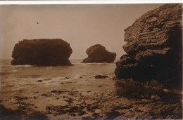 CPA 85 SION SUR L'OCEAN Carte-photo Les Rochers - Saint Hilaire De Riez