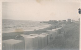 CPA 85 SAINT GILLES CROIX DE VIE Carte-photo Vue Sur La Plage Vers 1925-1930 - Saint Gilles Croix De Vie