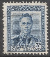 New Zealand. 1938 KGVI. 3d  Used. SG 609 - Oblitérés