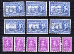 200° De Mozart, 6 X  Congo Belge 339 / 340**, Cote 78 €,  Musique  Music - Unused Stamps