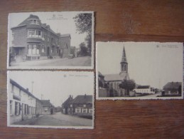 Lot De 3 Cartes De VIANE ( GRAMMONT - GERAARDSBERGEN ) Weverij Driscart / Steenweg Op Edingen Enghien / Buitenzicht Kerk - Geraardsbergen