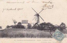 CARTE POSTALE   NOYERS 41   Le Moulin à Vent - Noyers Sur Cher