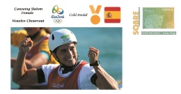 Spain 2016 - Olympic Games Rio 2016 - Gold Medal Canoeing Female Spain Cover - Autres & Non Classés