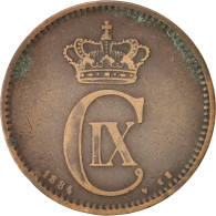 Monnaie, Danemark, Christian IX, 5 Öre, 1884, TTB, Bronze, KM:794.1 - Denmark