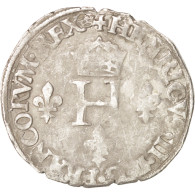 Monnaie, France, Demi Gros De Nesle, 1551, Paris, TB+, Argent, Sombart:4458 - 1547-1559 Henri II