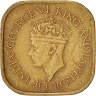 Monnaie, Ceylon, George VI, 5 Cents, 1944, TTB, Nickel-brass, KM:113.2 - Sri Lanka