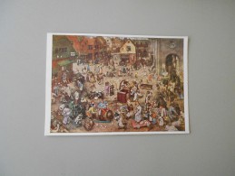 AUTRICHE VIENNE WIEN KUNSTHISTORISCHES MUSEUM PIETER BRUEGEL STREIT DES KARNEVALS MIT DEM FASTEN - Musea