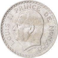 Monnaie, Monaco, Louis II, 5 Francs, 1945, SUP, Aluminium, KM:122, Gadoury:135 - 1922-1949 Louis II