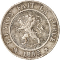 Monnaie, Belgique, Leopold I, 10 Centimes, 1862, TTB, Copper-nickel, KM:22 - 10 Cent