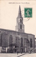 CONFOLENS(16)1911-Eglise Saint Maxime - Confolens