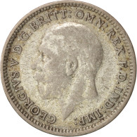 Monnaie, Grande-Bretagne, George V, 3 Pence, 1926, TTB, Argent, KM:813a - F. 3 Pence