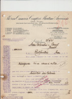 ANVERS - COMPTOIR MARITIME ANVERSOIS - 1925 - Old Professions