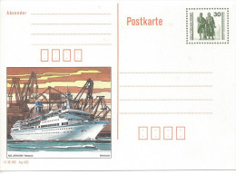 Germany (DDR)  1990  Bildpostkarte  (*) Mi.P109 /02  "Gothe-Schiller Denkmal" - Cartes Postales - Neuves